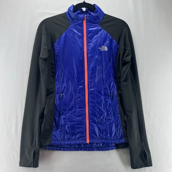 The North Face Jacket Womens M Primaloft Pertex Quantum Flight Series Blue Black - Picture 1 of 11